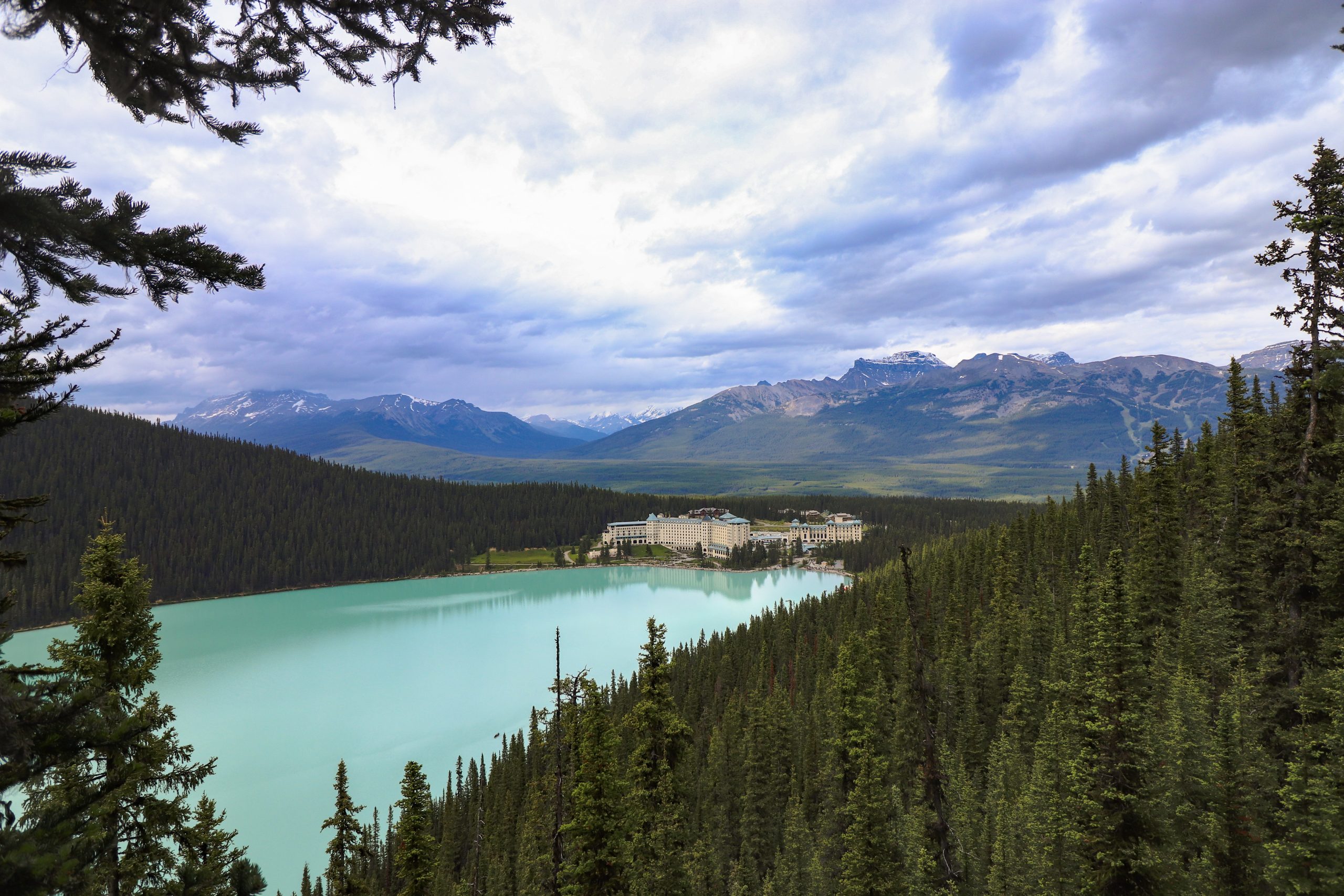 Lake Louise, View from Fairview Lookout