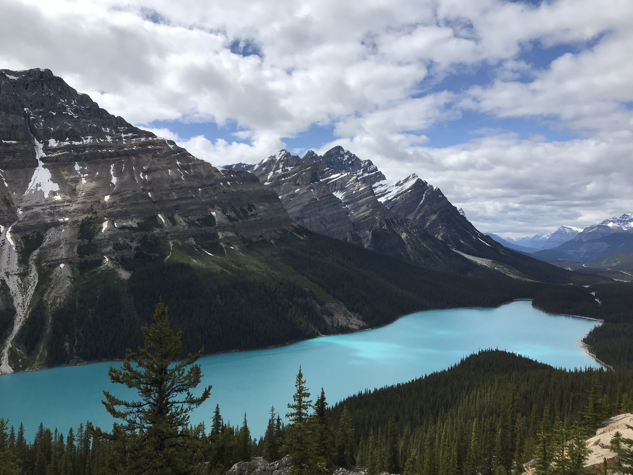Peyto Lake Overlook