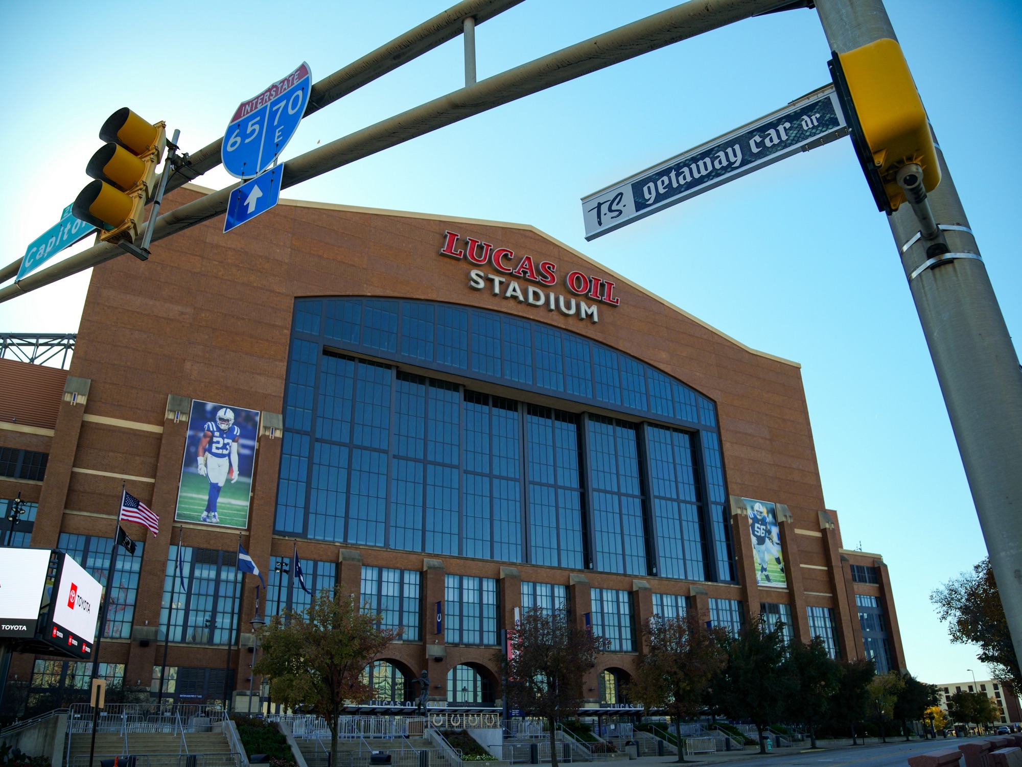 Here’s what the 32 Taylor Swift-themed street signs in Indianapolis look like