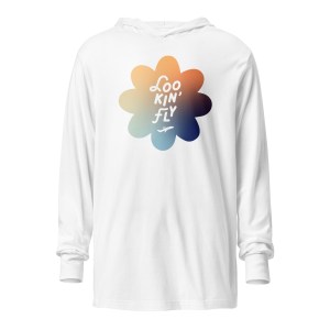 Lookin’ Fly Hooded Long Sleeve Tee