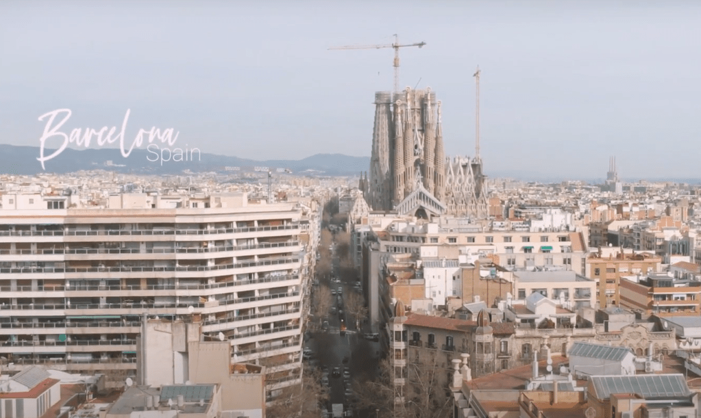 Sagrada Família | Barcelona, Spain | Traveling Twogether Drone Thumbnail